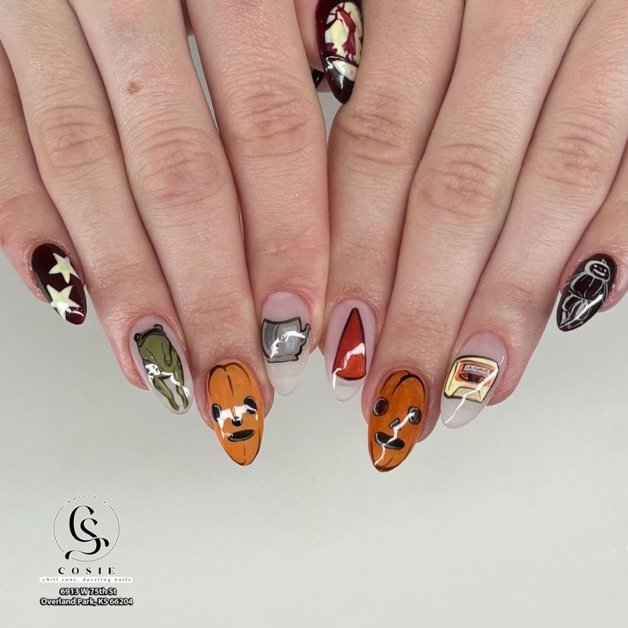 Halloween nail collection